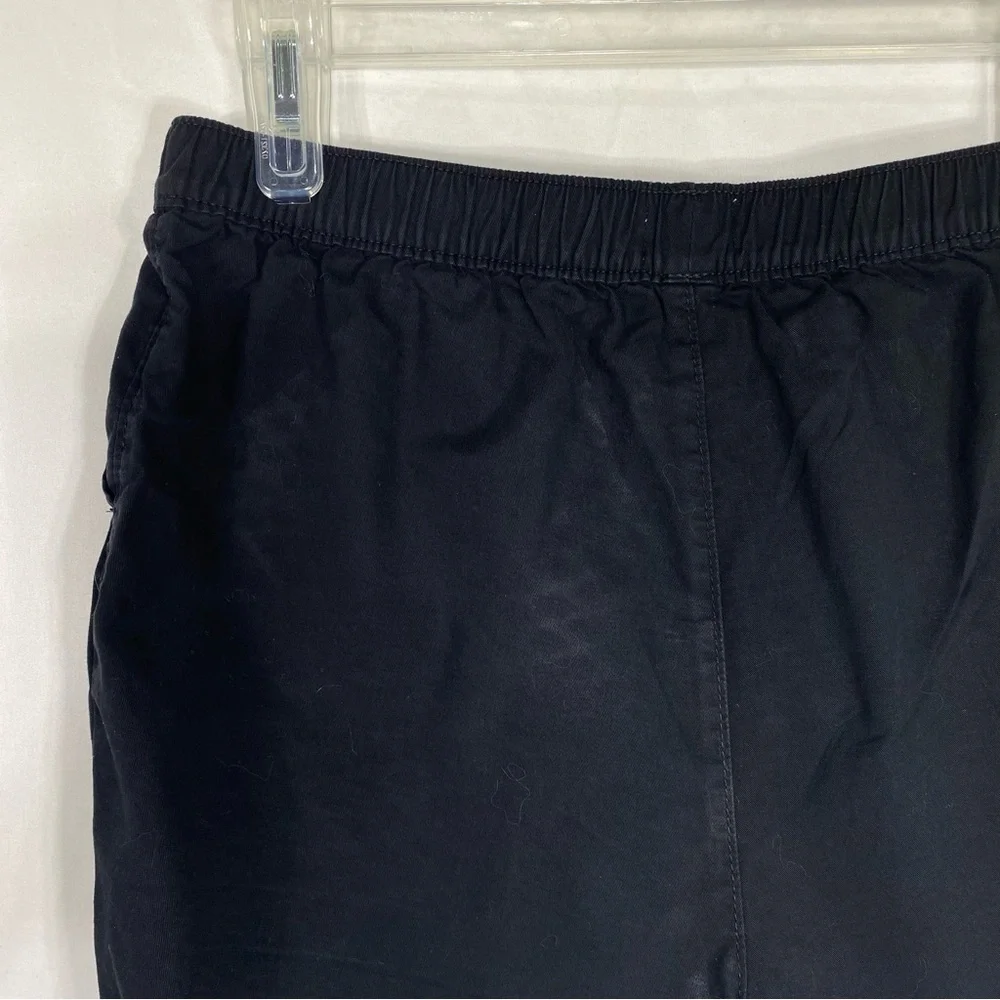 Children’s Place Girl’s Elastic Waist Black Shorts